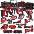 MW 18V 16 Piece Power Tool Kit with 4 x Batteries T4TKITM - 18480