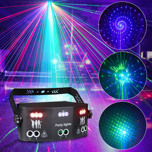 (HOT)RaveLight™ UPGRADED 15-Eye Laser Party Light