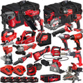 MW 18V 22 Piece Combo Kit with 5 x 5.0Ah Battery & Charger T4TKIT-32210