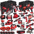 MW 18V 23 Piece Combo Kit with 5 x 5.0Ah Battery & Charger T4TKIT-32215