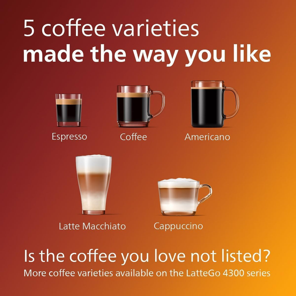 Philips 4300 Series Fully Automatic Espresso Machine